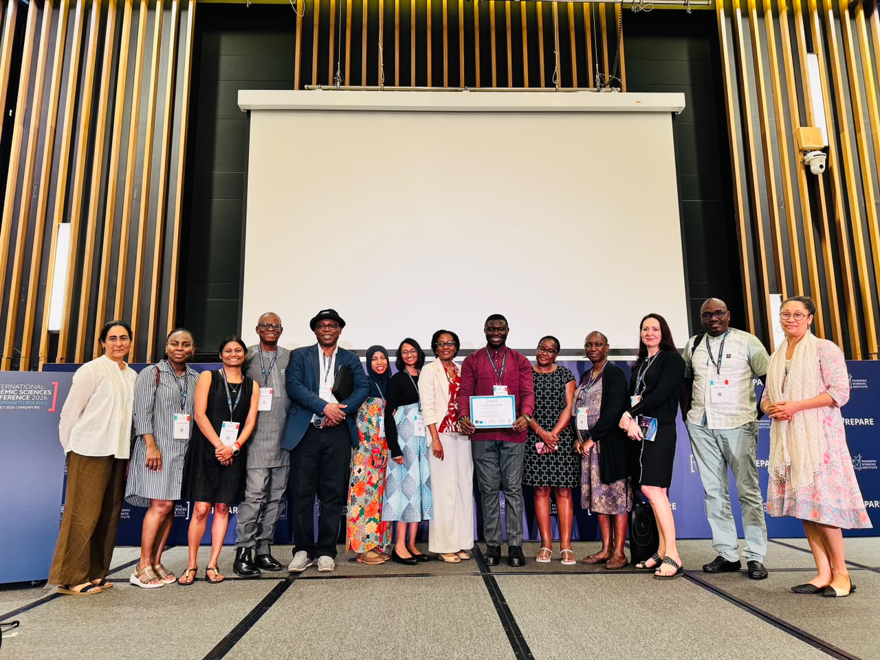 SHARPER communication officer wins Best Oral Presentation Award at International Pandemic Conference 2026